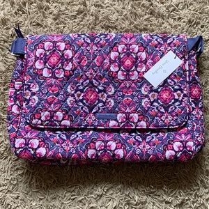 Vera Bradley Magenta Medallion Messenger Bag